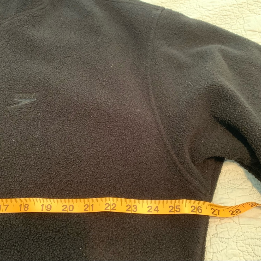 Men’s Black Fleece Speedo Hoodie Size XL - Picture 10 of 14